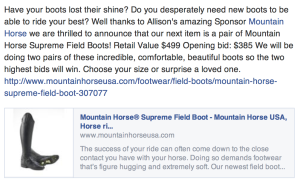Mountain Horse Supreme Field Boots-Current High Bid:$390